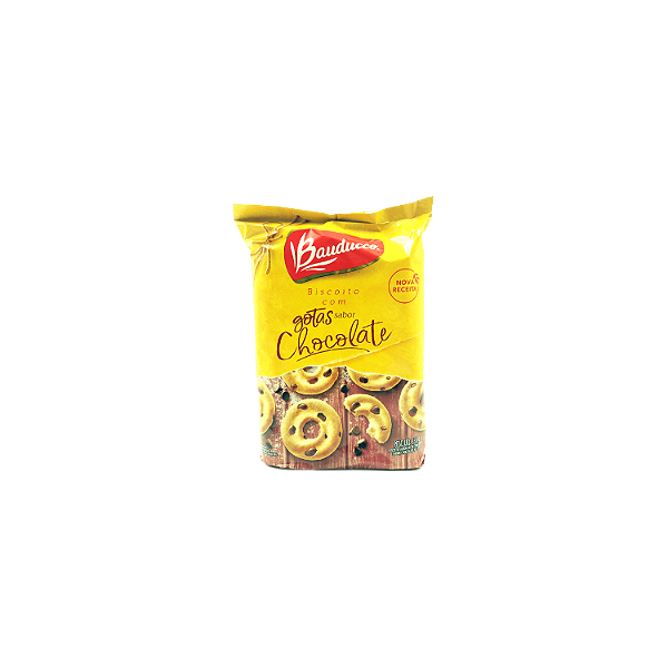 BISCOITO GOTAS CHOCOLATE BAUDUCCO 335G