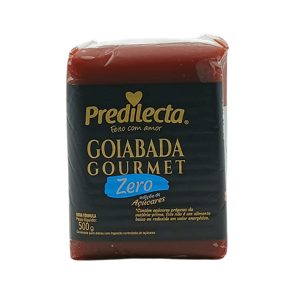 GOIABADA GOURMET ZERO ADIÇÃO DE  AÇÚCAR 500g PREDILECTA