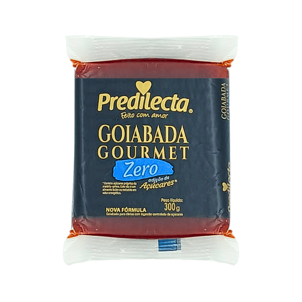 GOIABADA GOURMET ZERO ADIÇÃO DE  AÇÚCAR 300g PREDILECTA