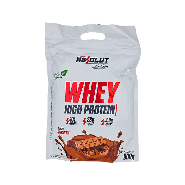 WHEY REFIL HIGH CHOCOLATE 900G ABSOLUT