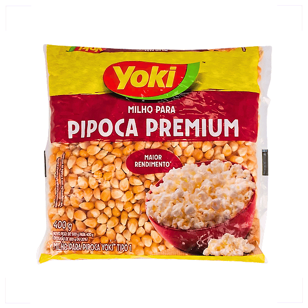 MILHO PIPOCA PREMIUM 400G YOKI