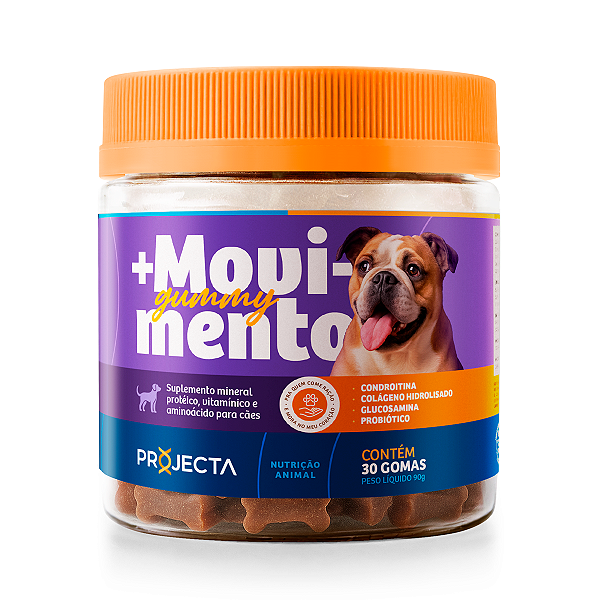 Suplemento para Cães - Mais Movimento 30 Gomas