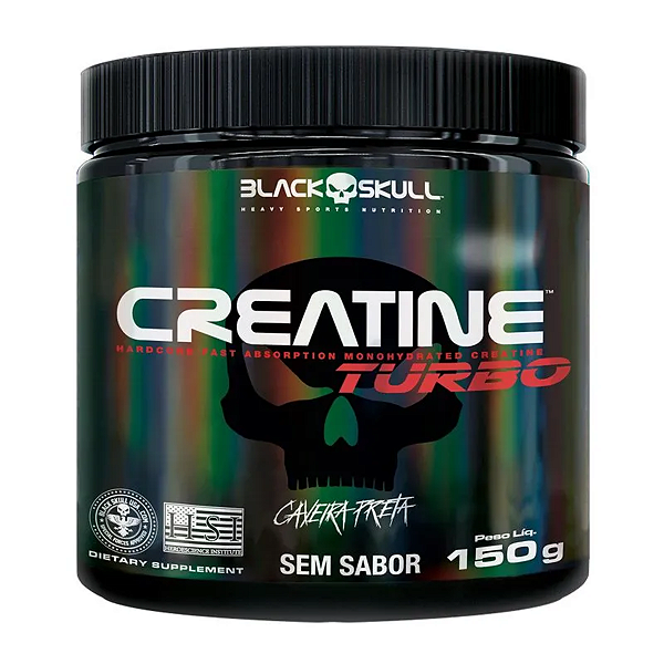 CREATINE TURBO 150G BLACK SKULL