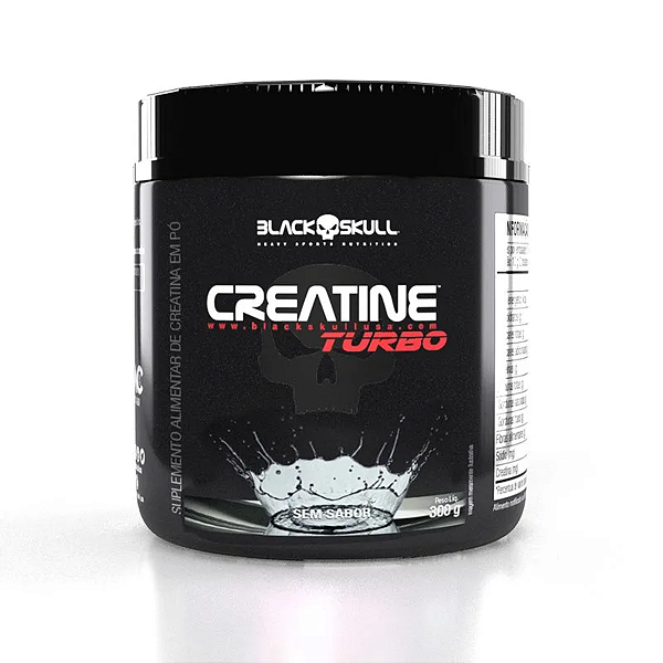 CREATINE TURBO 300G BLACK SKULL
