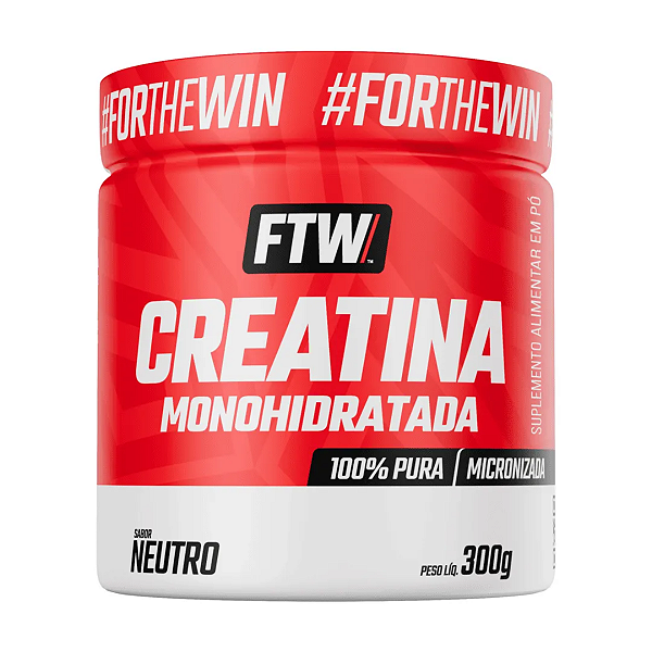 CREATINA MONOHIDRATADA 300G FTW
