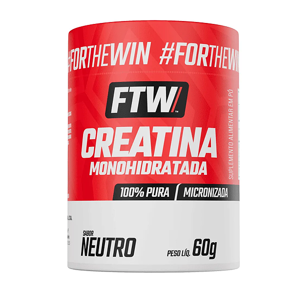 CREATINA MONOHIDRATADA 60G FTW