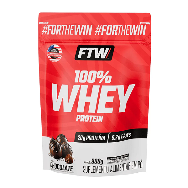 100% WHEY PROTEIN REFIL 900G FTW
