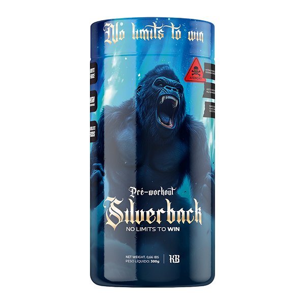 PRÉ TREINO SILVERBACK 300G INSANITY NUTRITION