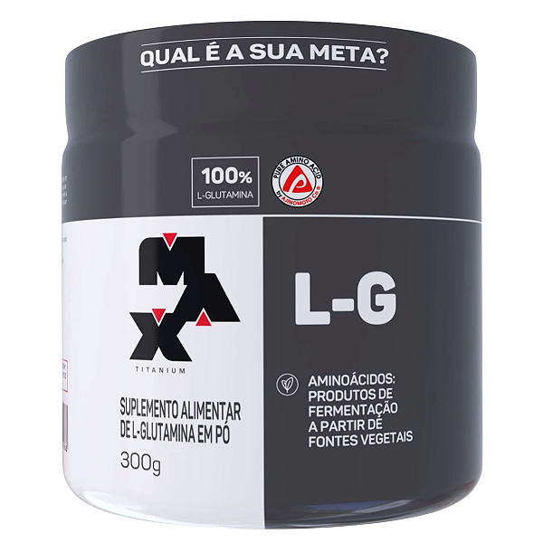 GLUTAMINA L-G 300G MAX TITANIUM