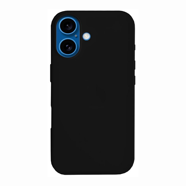 CAPA COURO PARA IPHONE 16 - PRETA - LIVU FINE