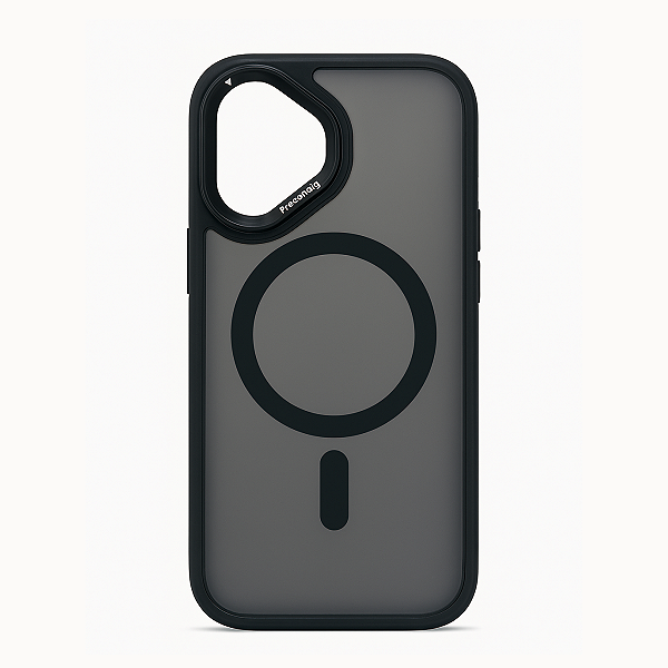 CAPA PARA IPHONE 16 POLICARBONATO FUMÊ COM MAGSAFE - LIVU CASE