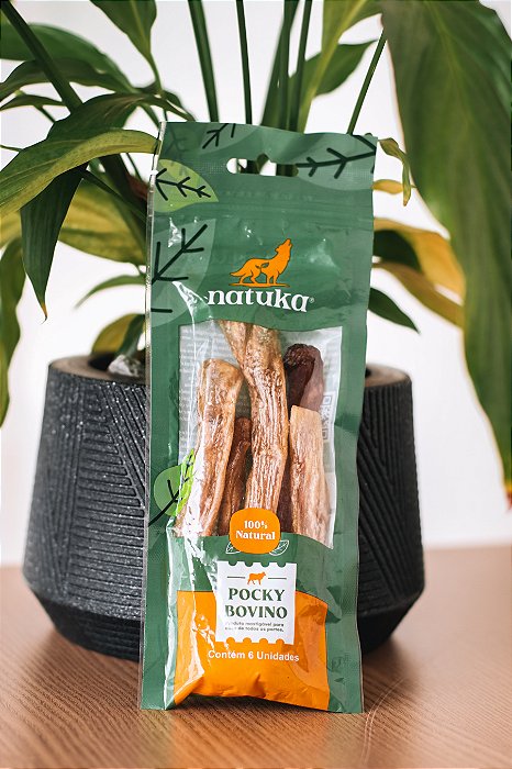 Pocky 6Un – Tendão Bovino – Natuka