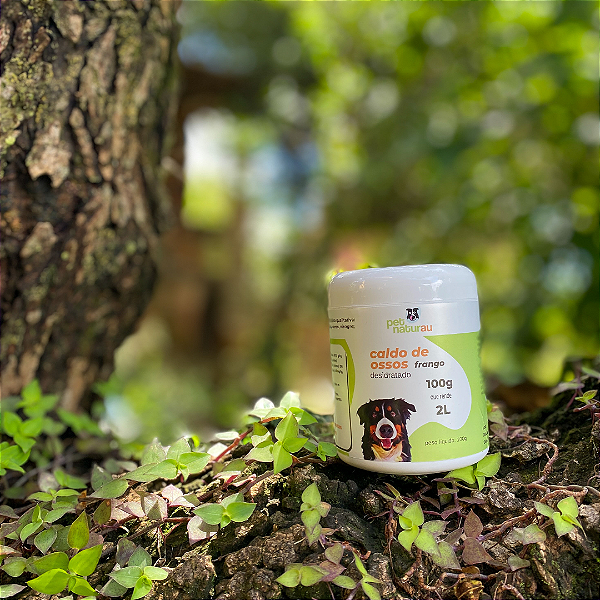 Caldo de Ossos de Frango Desidratado - PetNaturau