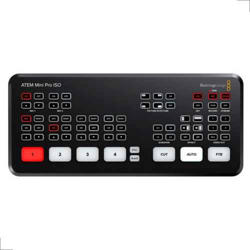 Blackmagic Design Atem Mini Pro Iso Switcher Hdmi