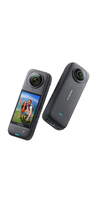 Câmera Insta360 X4 8k Ação Preto 360° Câmera À Prova D'água