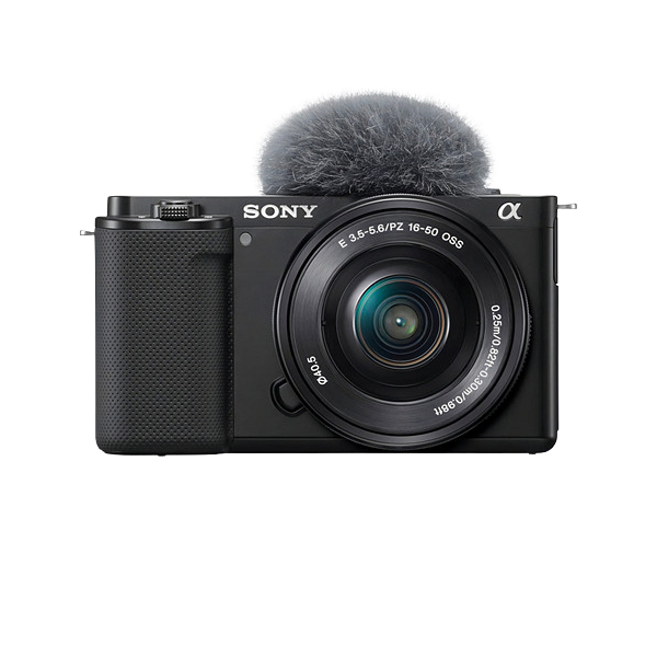 Câmera Sony Alpha Zv-e10 + Lente 16-50mm 3.5-5.6 Oss Lczve10l/ B