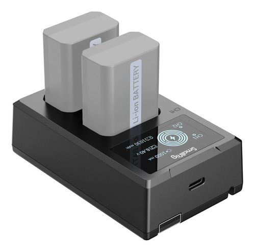 Carregador Duplo P/ Bateria Np-fw50 Smallrig