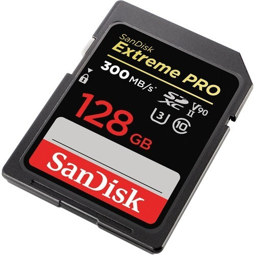 Cartão De Memória Sandisk 128 Gb Extreme Pro Sdxc Uhs-ii Sdsdxdk-128g