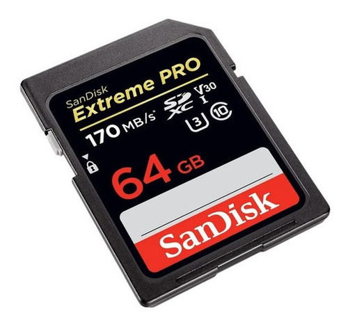 Cartão De Memória Sandisk Extreme Pro 64gb