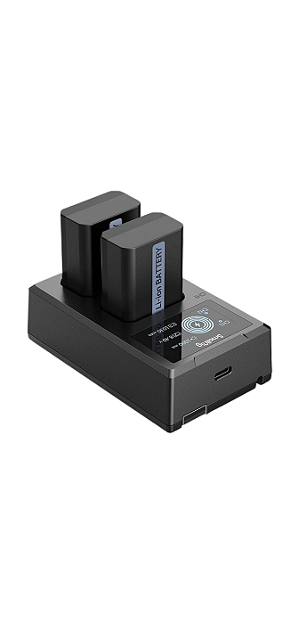 Kit Smallrig 3818 2x Baterias Np-fw50 E Carregador Duplo