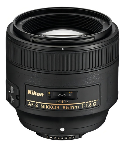Lente Nikon Af-s 85 Mm F1.8g Af/mf