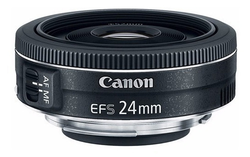 Lente Objetiva Canon Ef-s 24mm F/2.8 Stm Wide Angle'