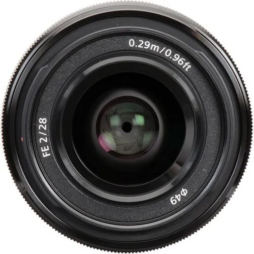 Lente Sony Fe 28mm F/2 - Sel28f20