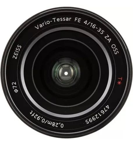 Lente Sony Vario-tessar T * E 16-70mm F/4 Za Oss