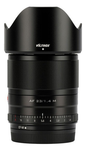 Lente Viltrox Af 23mm F/1.4 M Para Canon Ef-m