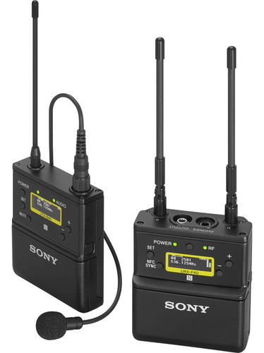 Microfone Sony Uwp-d21 Condensador Omnidirecional