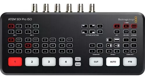 Switcher Atem Sdi Pro Iso Blackmagic Multiview Live Producti