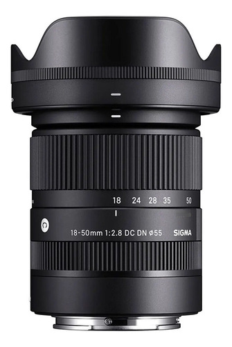 Lente Sigma 18-50mm F2.8 Dc Dn Para Canon Rf Black Color