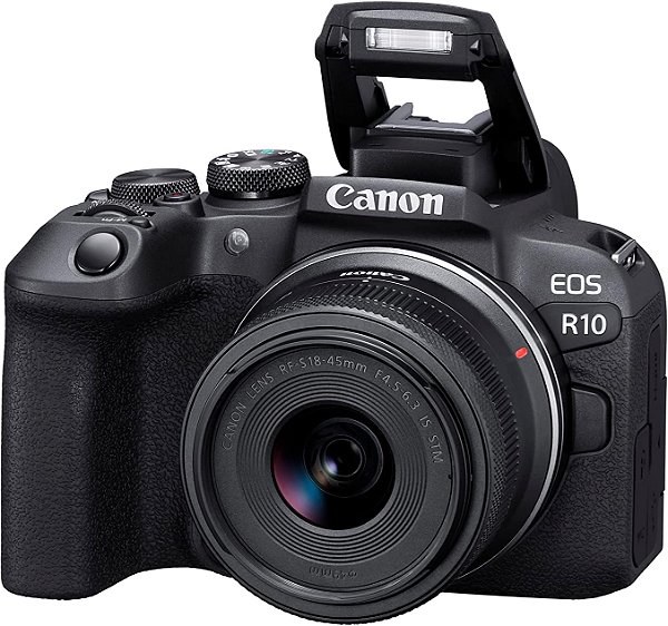 Canon Eos R10 24.2mp 3.0 Lente Rf-s 18-45m
