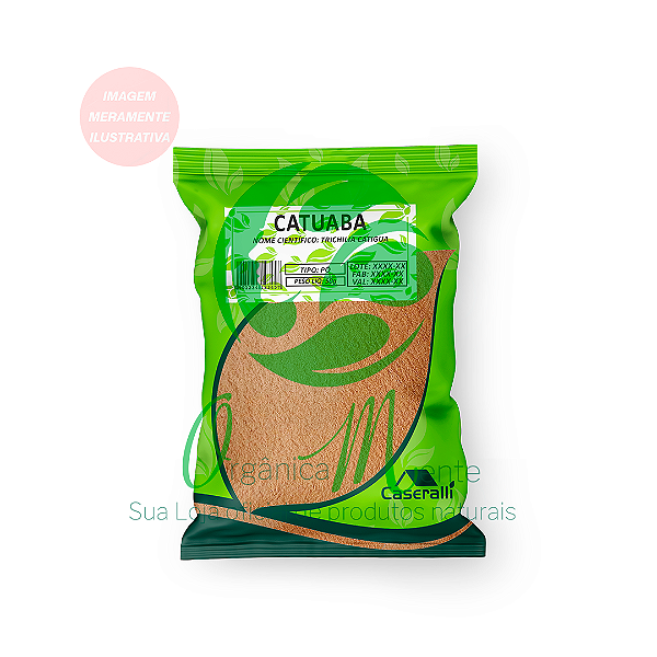 PRODUTO NATURAL CATUABA PÓ PURA 50g – CASERALLI
