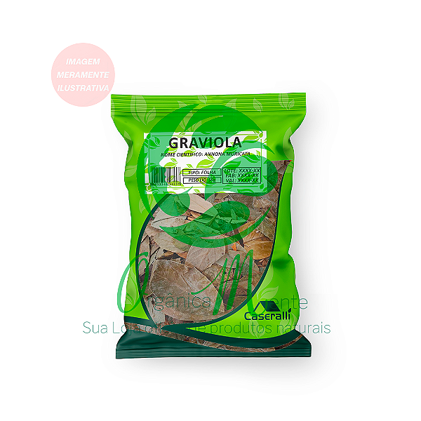 PRODUTO NATURAL GRAVIOLA FOLHA 50g – CASERALLI