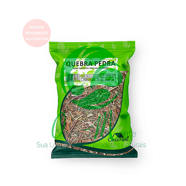 PRODUTO NATURAL QUEBRA PEDRA FOLHA E TALO 50g – CASERALLI