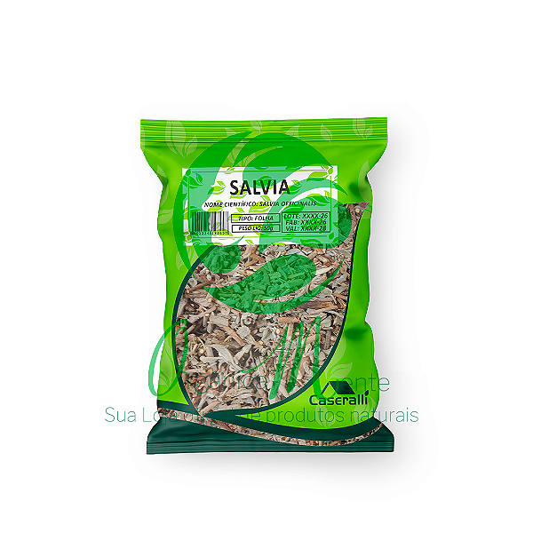 SALVIA FOLHA 50g - CASERALLI