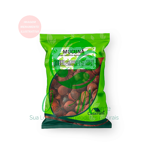 PRODUTO NATURAL MUCUNÃ SEMENTE 50g – CASERALLI