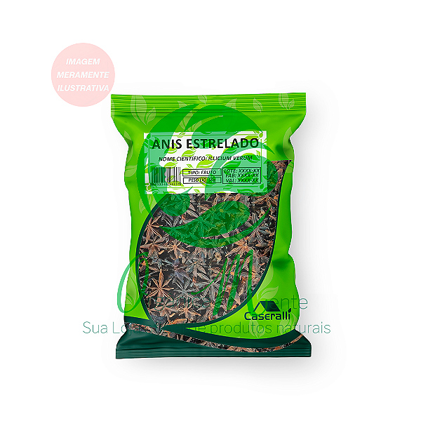 PRODUTO NATURAL ANIS ESTRELADO FRUTO 50g – CASERALLI