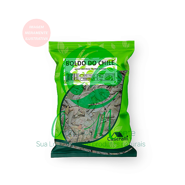 PRODUTO NATURAL BOLDO DO CHILE FOLHA 50g – CASERALLI