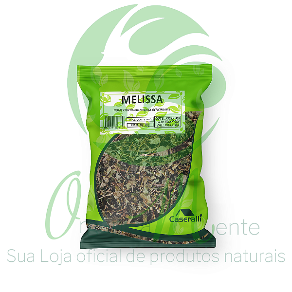 MELISSA FOLHA E TALO 50g - CASERALLI
