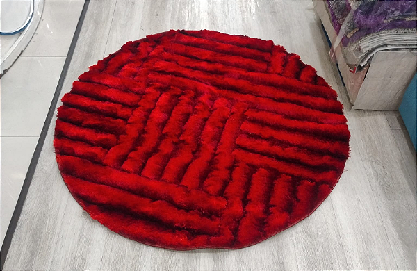 Tapete Shaggy 1,50 de Circunferência
