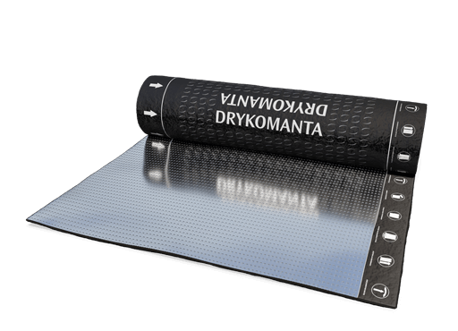 Manta 3mm, Poliéster, Tipo ll Alumínio - Drykomanta