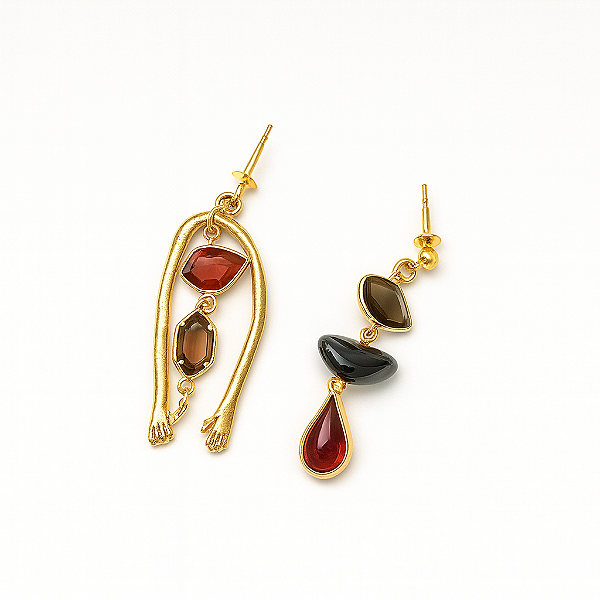 Brinco Mão de Pedras