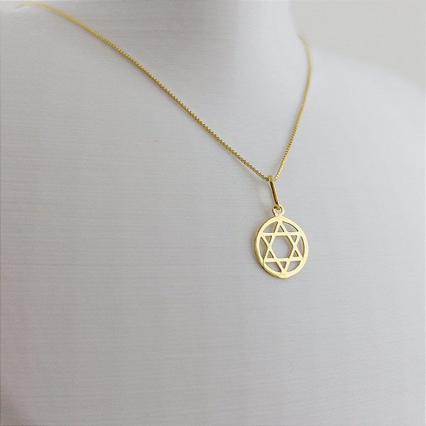 Pingente Estrela de Davi