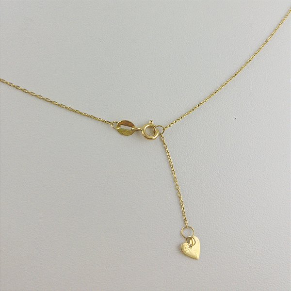 Gargantilha Mini Corações de Brilhantes