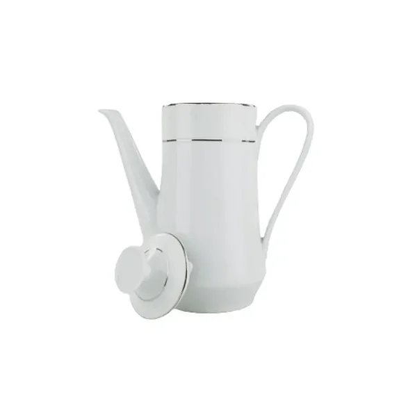 Cafeteira Porcelana Schmidt - Dec. Renda Branca