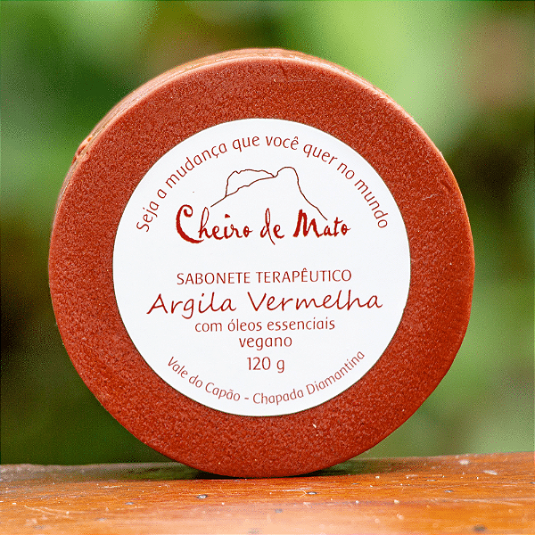 Sabonete Terapêutico Argila Vermelha 120g