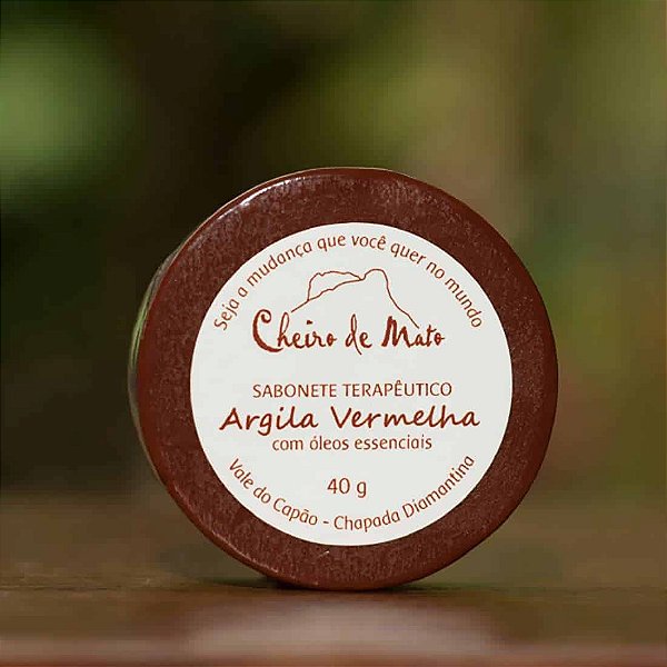 Sabonete Terapêutico Argila Vermelha 50g