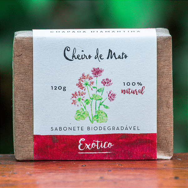 Sabonete Exótico Biodegradável Natural 120g